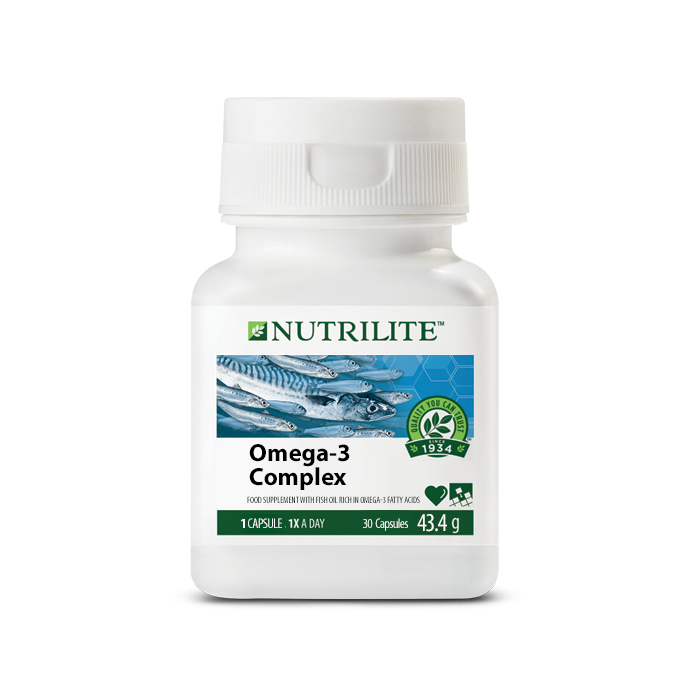 NUTRILITE™ Omega-3 Complex - 30 Capsules - Vitamins & Supplements ...